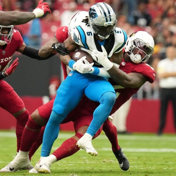 Panthers’ Rico Dowdle in line for larger function with Chuba Hubbard out