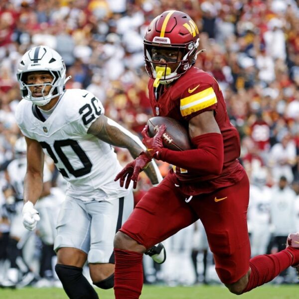 Commanders rule out WR Terry McLaurin vs. Chargers