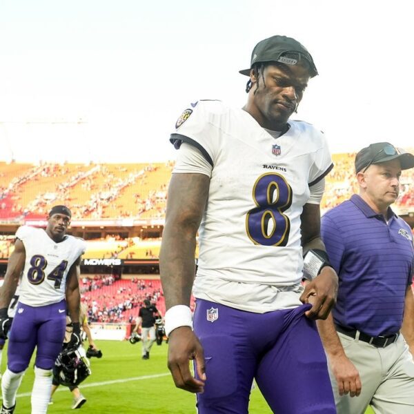 Ravens QB Lamar Jackson again at observe, Week 8 standing TBD