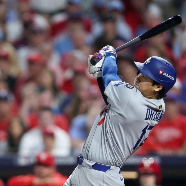 Four-run inning sends Dodgers to 2-0 NLDS edge on Phillies