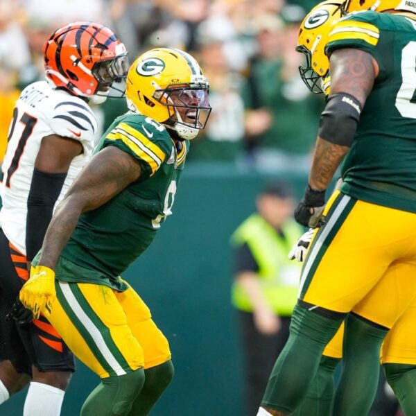 Joe Flacco’s Bengals debut spoiled as Packers trip Josh Jacobs to victory
