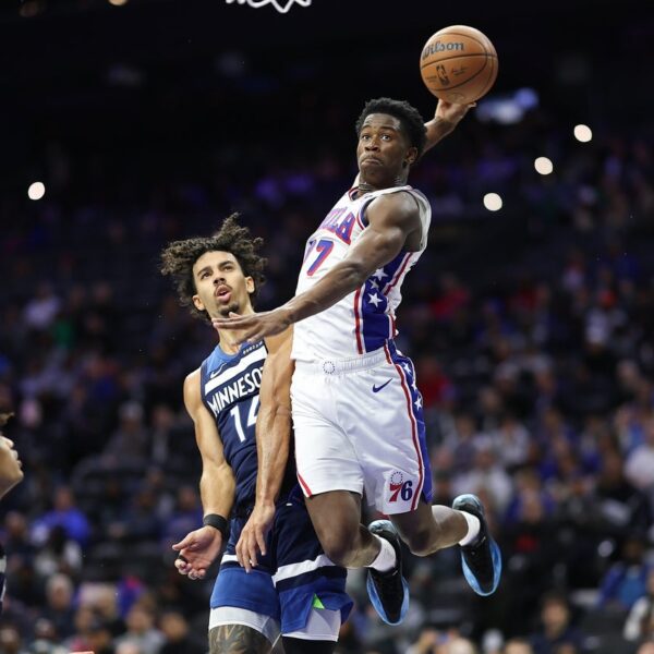 After historic debut, 76ers’ VJ Edgecombe prepared for Hornets