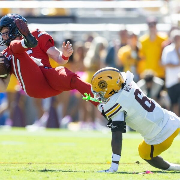 Arizona State scores late landing at hand No. 7 Texas Tech first…