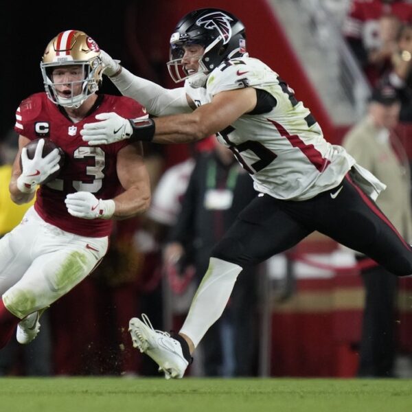 Christian McCaffrey dominates as 49ers clip Falcons