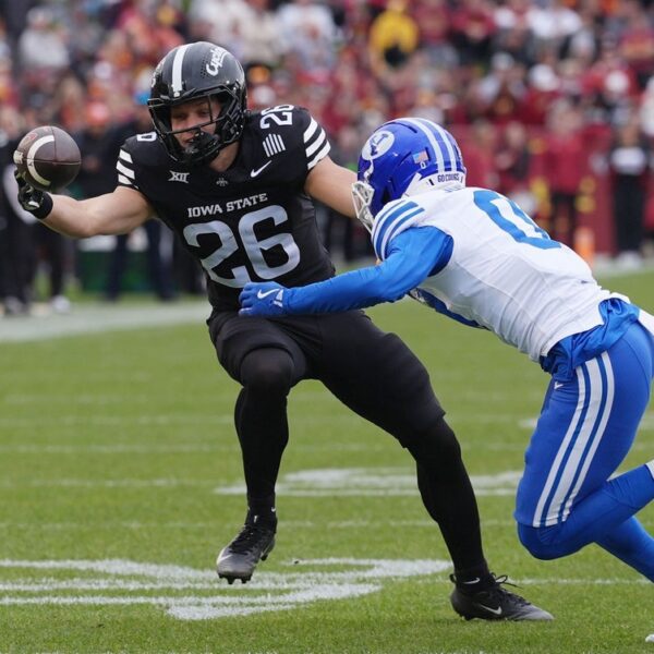 No. 11 BYU stays unbeaten with comeback win at Iowa State