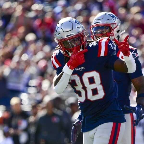 Pats RB Rhamondre Stevenson (toe) will not play vs. Falcons