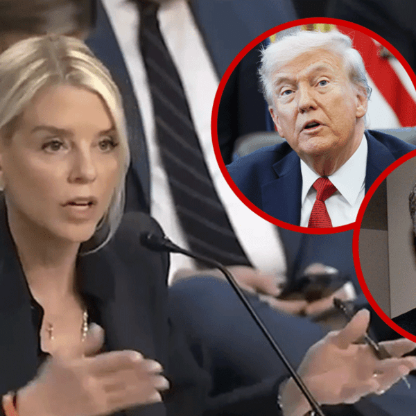 Pam Bondi Grilled by Senator Over Alleged Trump-Epstein Compromising Photos