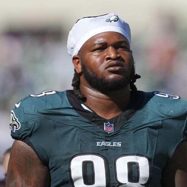 NFL followers react to Eagles DT Jalen Carter being dominated inactive vs.…