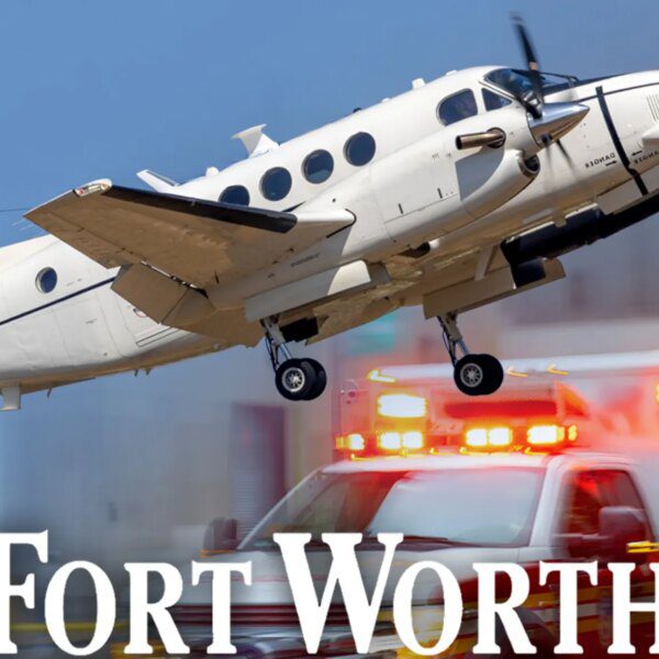 Plane Crashes In Fort Worth, Multiple Trucks on Fire