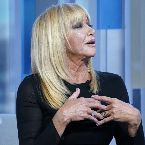 Perez Hilton reacts after Suzanne Somers’ widower claims he cannot distinguish between…