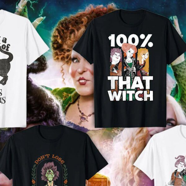 It’s Just a Bunch of Hocus Pocus Tees for Halloween