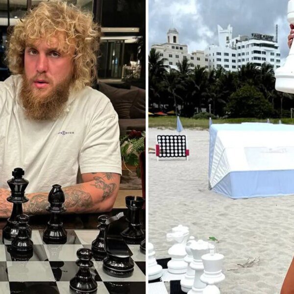 Celebrities Playing Chess — Checkmate!