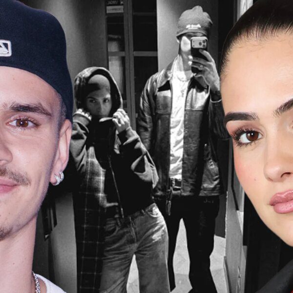 Romeo Beckham Shares Pic with Ex Kim Turnbull on Instagram