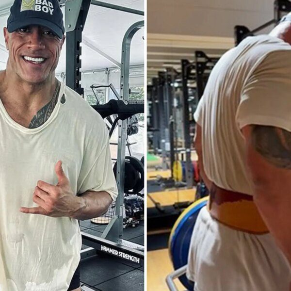 ‘Smash’ Through These Dwayne Johnson Workout Shots!