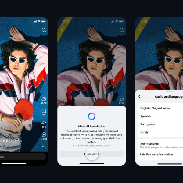 Meta provides Hindi and Portuguese assist for its AI translation function for…