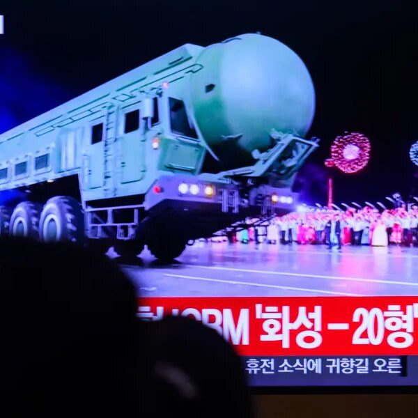 North Korea unveils new intercontinental ballistic missile which may be examined in…