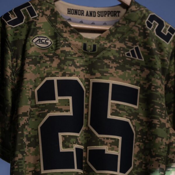 Miami Hurricanes Unveil Camouflage “Honor And Support” Alternate Football Uniforms – SportsLogos.Net…
