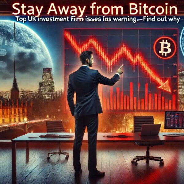 ‘Stay Away From Bitcoin’: Top UK Investment Firm Issues Strong Warning—Find Out…