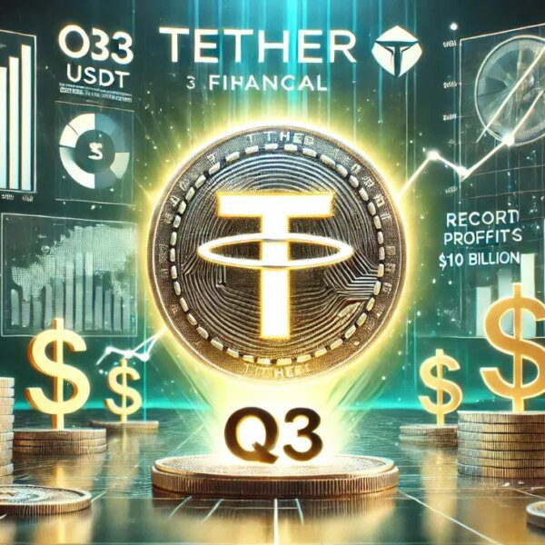 Tether Releases Q3 Report: Profits Surpass $10 Billion, Marking A Strong Year-to-Date…