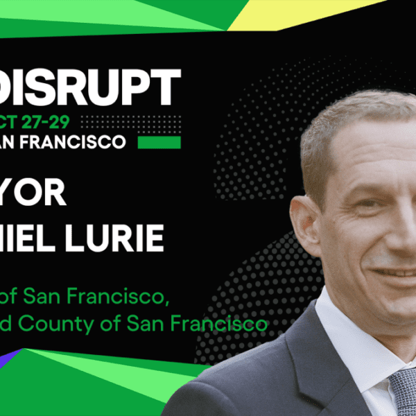 San Francisco Mayor Daniel Lurie is coming to Disrupt 2025