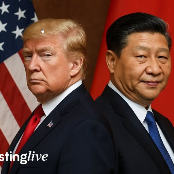 Trump: Will want to boost tariffs on China items coming into the…