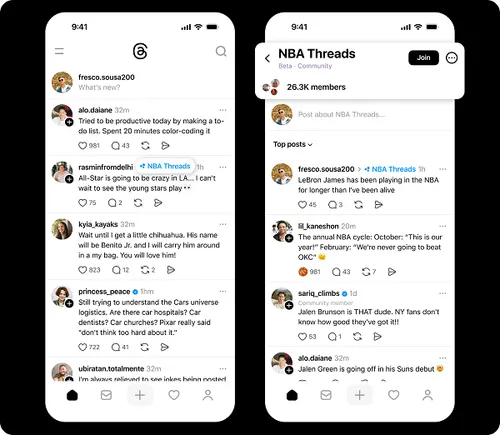 Threads Opens Up Topic-Based Communities to All Users