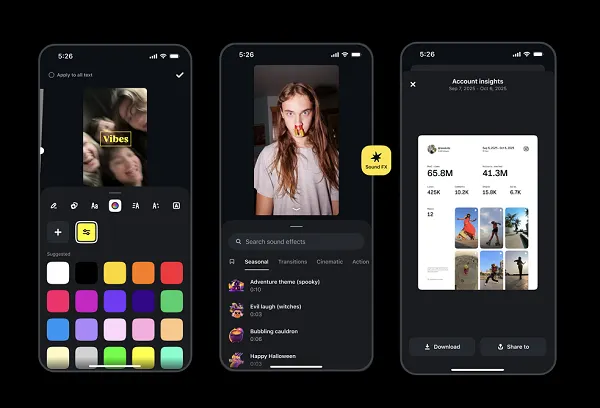 Edits Gets New Fonts, Halloween Sound Effects, and More
