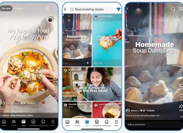 Facebook Adds Topic Search Recommendations and Friend Likes To Reels
