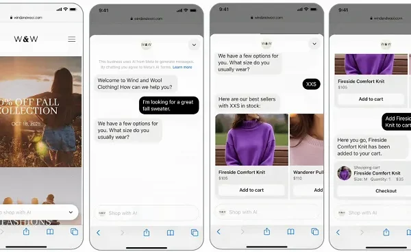 Meta Outline Expanding AI Ad Tools, Including AI Chatbots for Websites