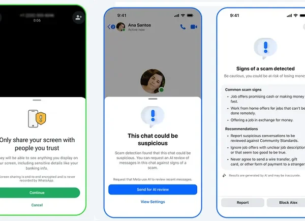 Meta Adds Warnings to Protect Older Users from Common Scams