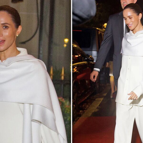 Meghan Markle Makes Paris Fashion Week Debut In Balenciaga