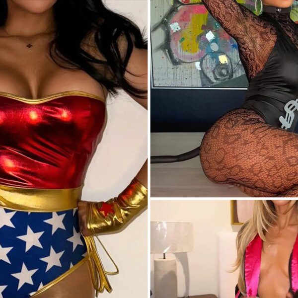 Stars In Sexy Halloween Costumes 2025 Guess Who!