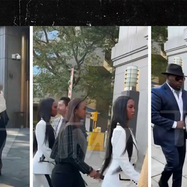 Diddy’s Family Arrives at Court Ahead of Sentencing Hearing