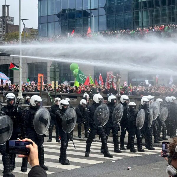 Brussels Airport cancels flights amid nationwide strikes, protests over austerity measures