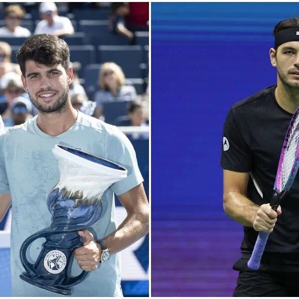 Jannik Sinner’s appears a lot better than Carlos Alcaraz’s”;”Taylor Fritz getting some…
