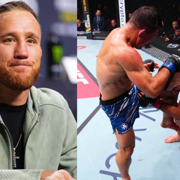 Justin Gaethje shares one-word response to Drew Dober’s knockout win at UFC…
