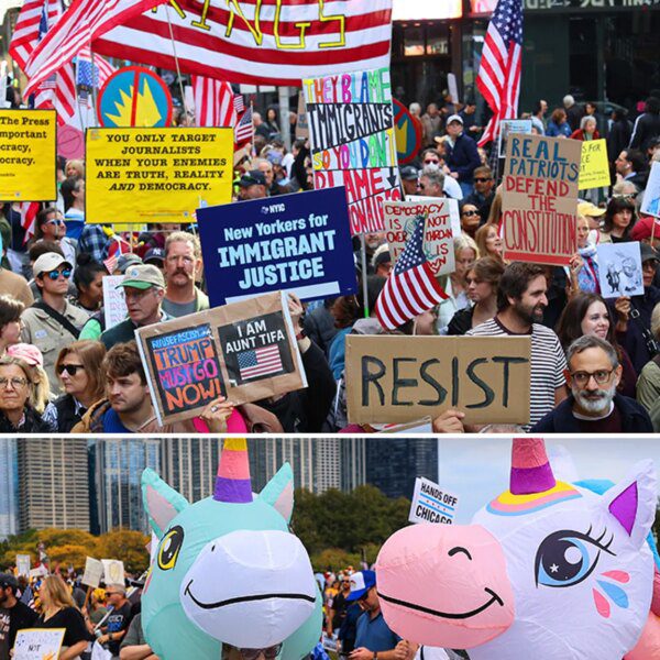 No Kings Protests Bring Out Millions of Demonstrators Across the World