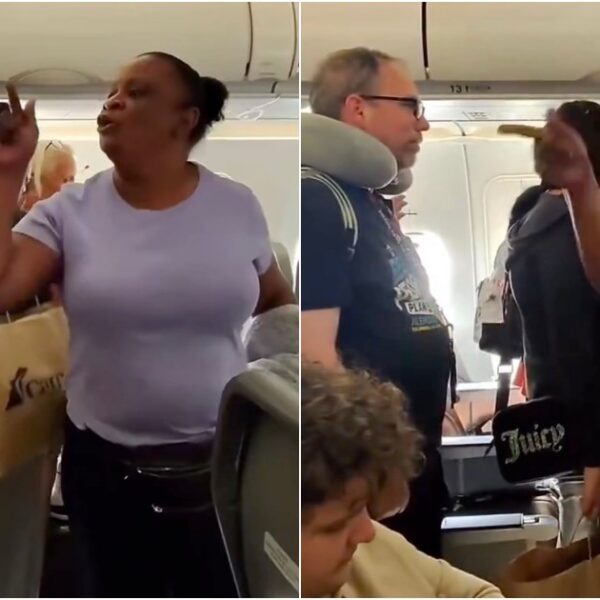 ENTITLED Woman Blocks Entire Plane of Passengers from Exiting, DEMANDS Her Daughter…
