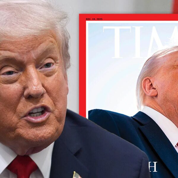 Donald Trump Slams TIME Magazine Cover Photo