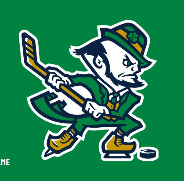 Notre Dame Releases Hockey Leprechaun Logo, Puts It on New Alternate Sweater…