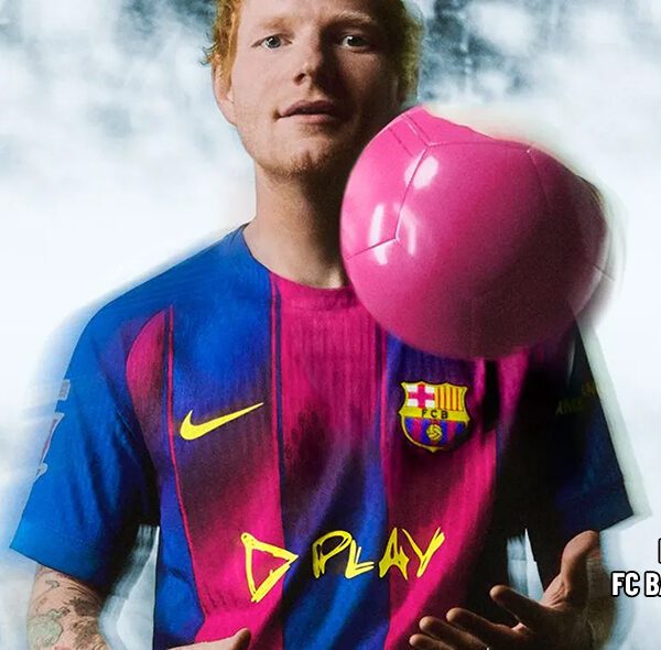 FC Barcelona to Sport Ed Sheeran Album Logo on El Clásico Kits…