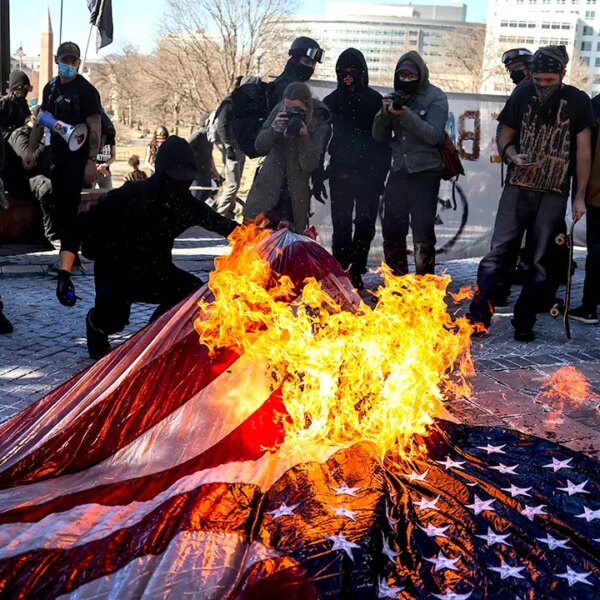 UVA antifascist college students plan American flag burning protest Friday