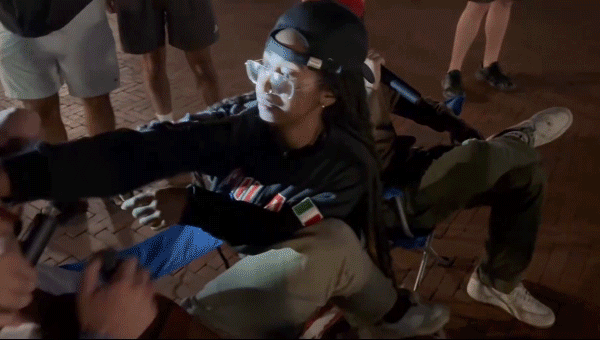 Woman allegedly hits activist with MAGA hat earlier than getting pepper sprayed…