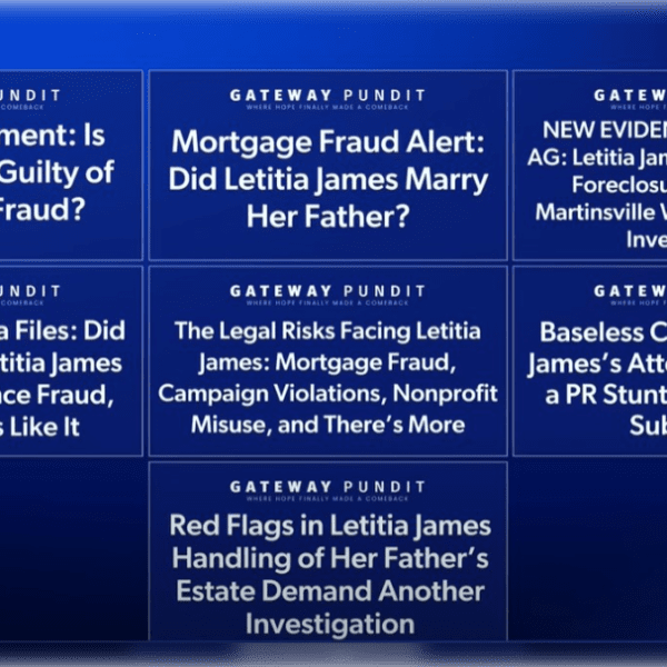 More Bad News for Tish James – TGP Contributor Joel Gilbert Tells…
