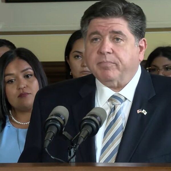 JB Pritzker Sets Trump And Kristi Noem Up For Halloween