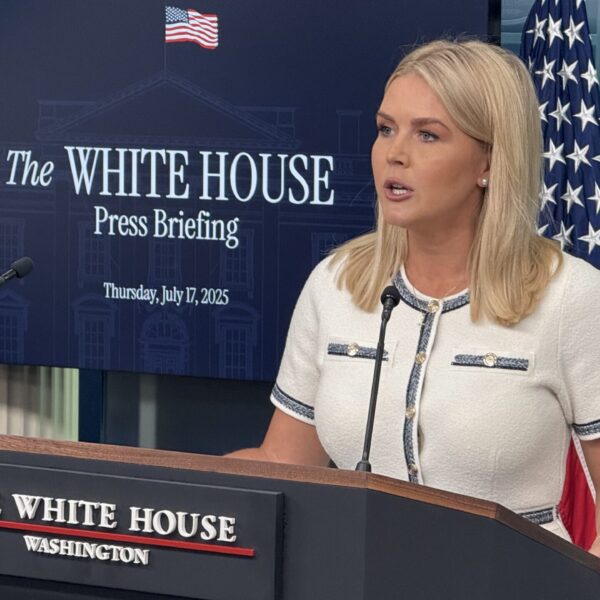 WATCH LIVE: White House Holds Press Briefing as Democrat Shutdown Enters Second…