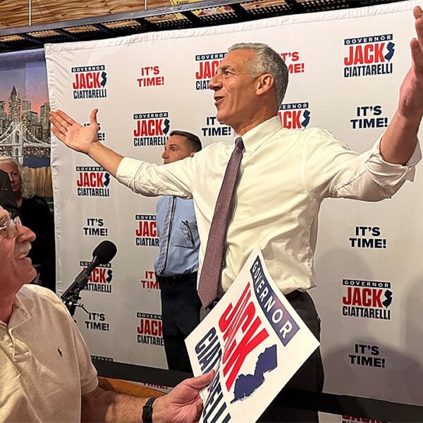 Ciattarelli narrows hole with Sherrill in New Jersey governor race