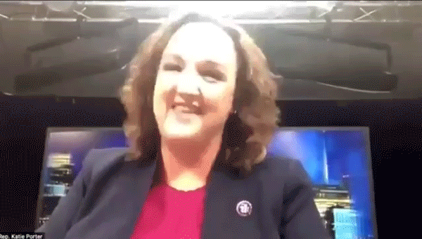 Katie Porter caught on video annoyed with employees over studio lights