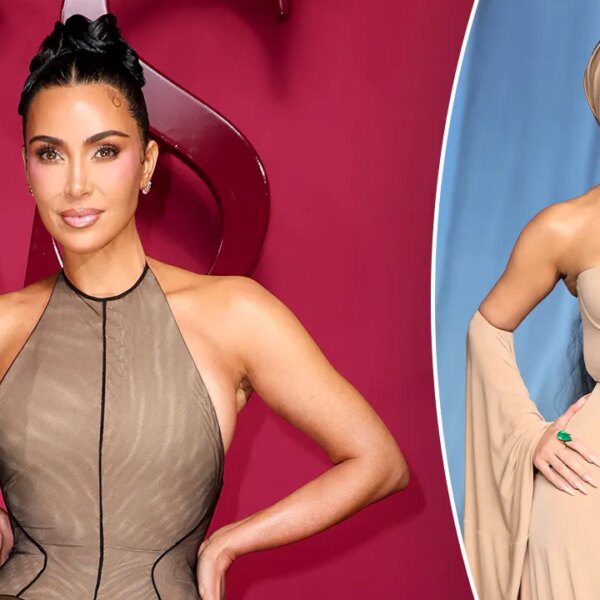 Kim Kardashian’s face-covering robe sparks combined reactions at gala