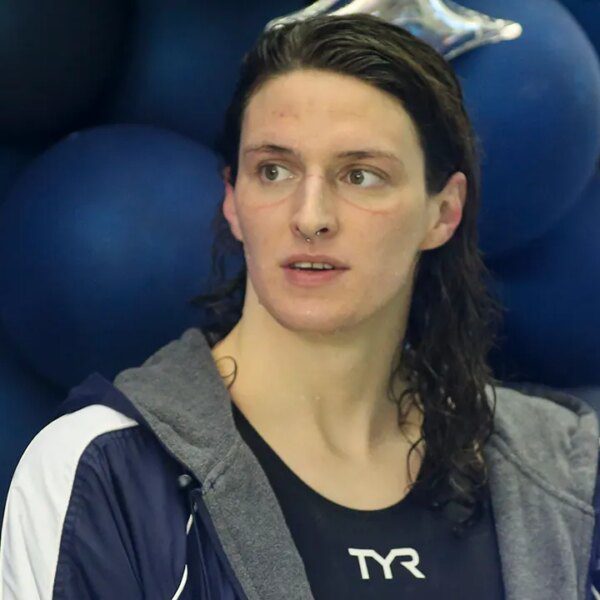 Ex-UPenn swimmer Lia Thomas speaks after accepting ‘Voice of Inspiration’ Award